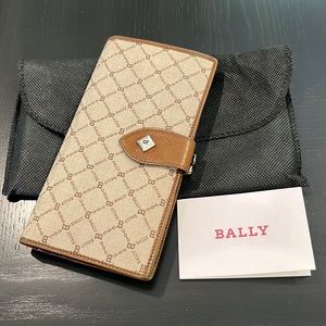 Vintage Authentic Bally Long Wallet